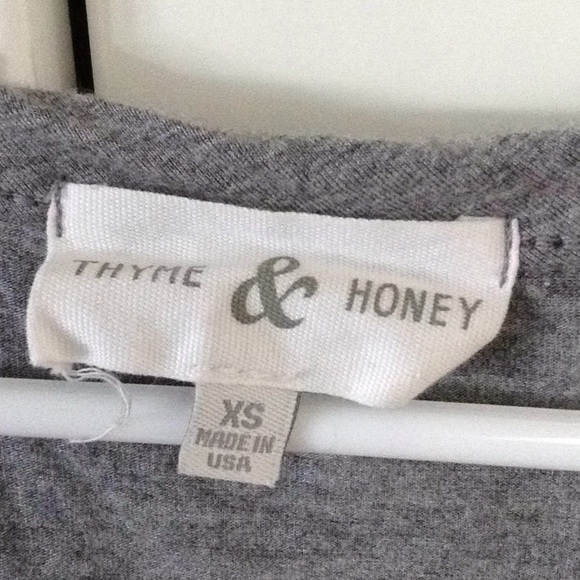 Thyme & Honey gray Summer dress sz xs - Picture 2 of 4